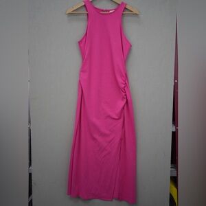 a new day Bright Pink midi Dress